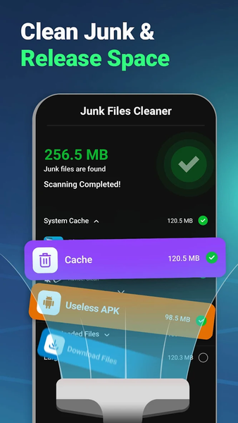 Phone Cleaner: Virus & Storage - عکس برنامه موبایلی اندروید