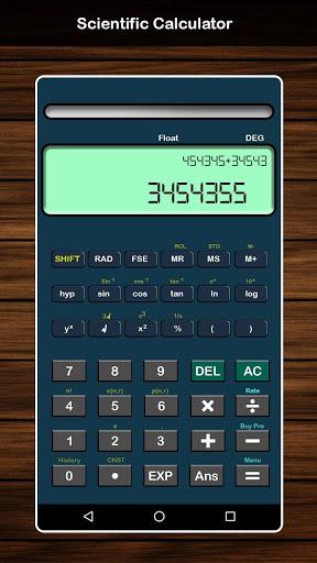 Advanced Scientific Calculator - Image screenshot of android app