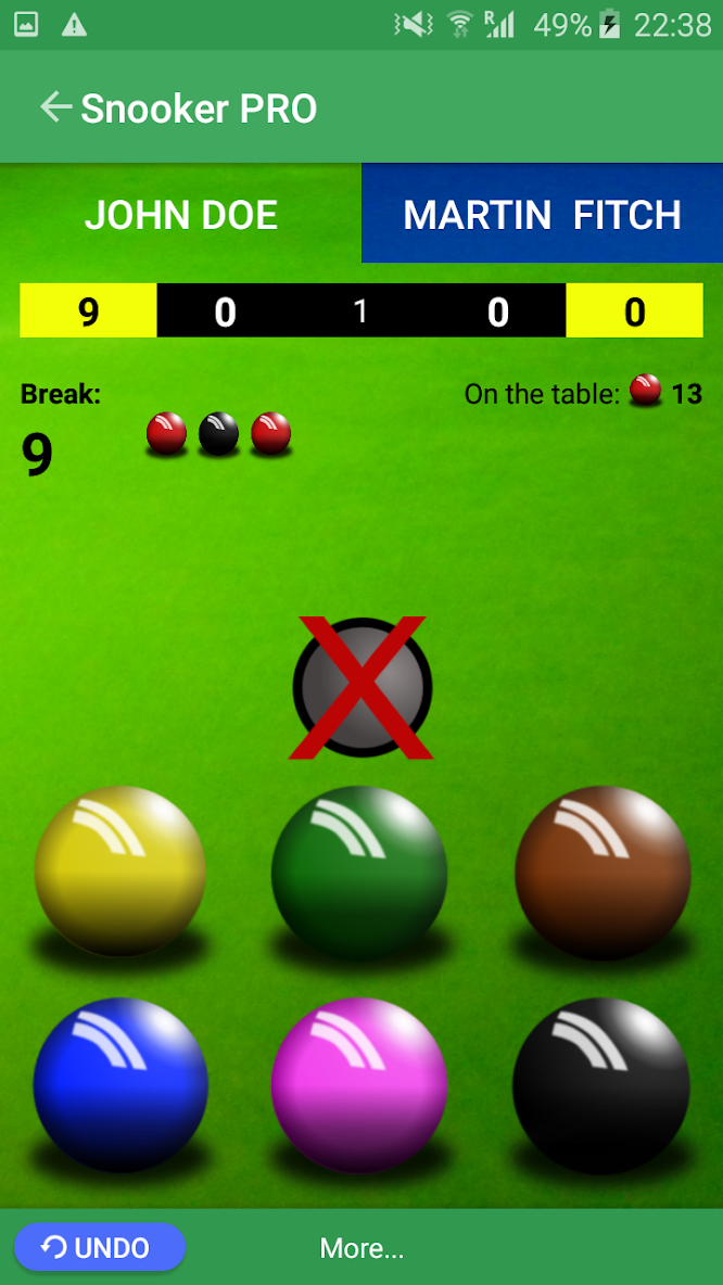 Snooker Score Counter for Android
