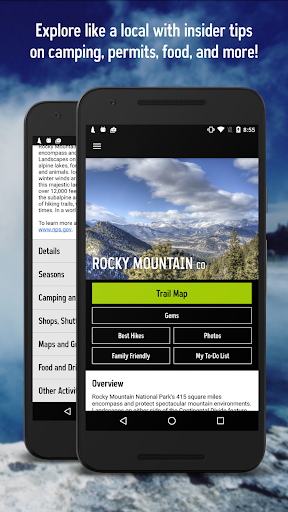 National Park Trail Guide - Image screenshot of android app