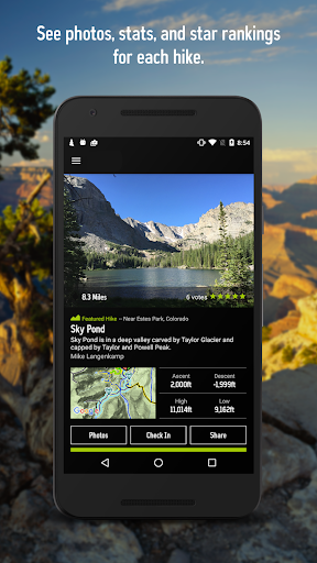 National Park Trail Guide - Image screenshot of android app