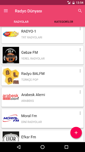 Radio World - All Radios - عکس برنامه موبایلی اندروید