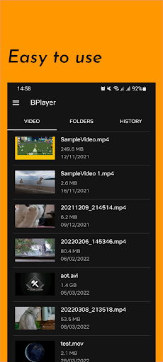 B Player - Image screenshot of android app