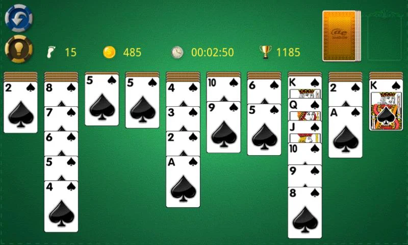 AE Spider Solitaire - عکس برنامه موبایلی اندروید