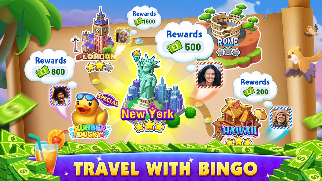 Bingo Vacation - Bingo Games - Gameplay image of android game