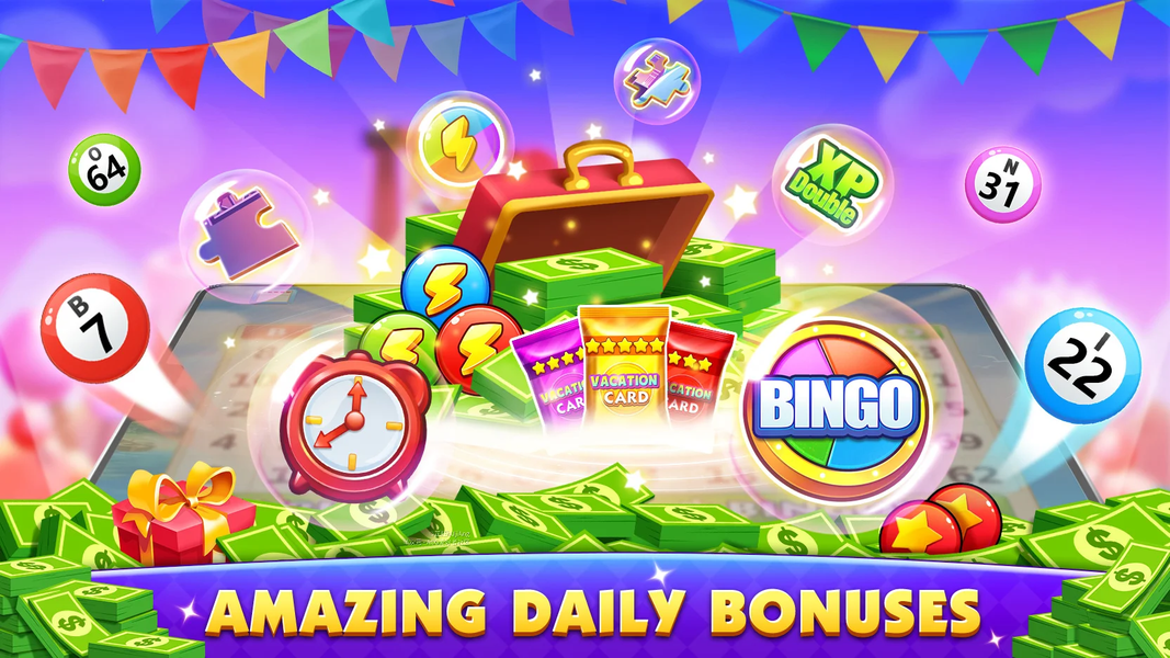 Bingo Vacation - Bingo Games - Gameplay image of android game