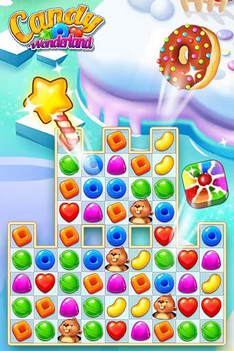 Candy Wonderland Match ۳ Games - عکس بازی موبایلی اندروید