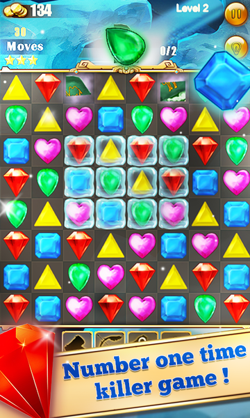 AE Jewels 2: Island Adventures - Gameplay image of android game