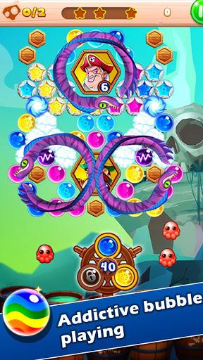 Bubble Pirates :Bubble Shooter - Gameplay image of android game