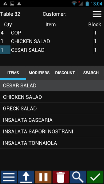 Aera Restaurant Pocket - Image screenshot of android app