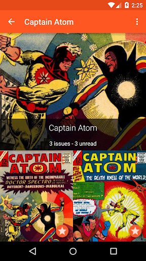 Astonishing Comic Reader - Image screenshot of android app