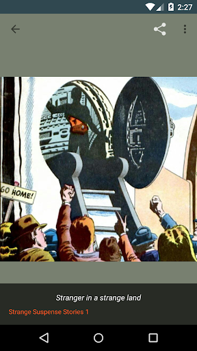 Astonishing Comic Reader - Image screenshot of android app