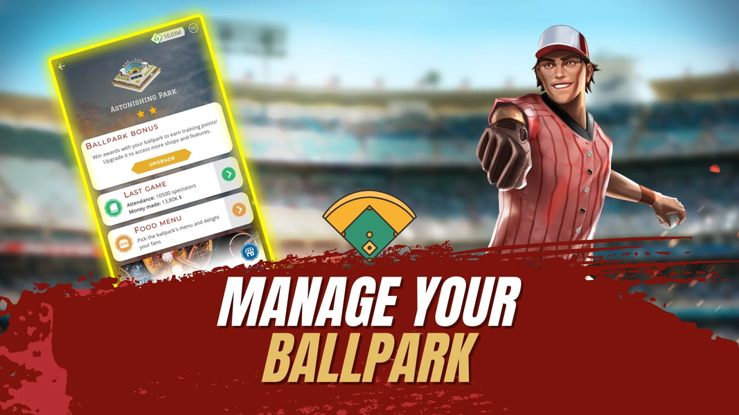 Astonishing Baseball Manager - Image screenshot of android app