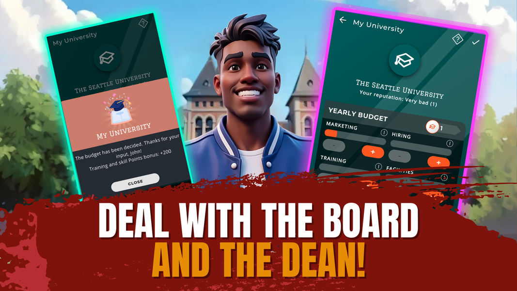 Astonishing College Basketball - Gameplay image of android game