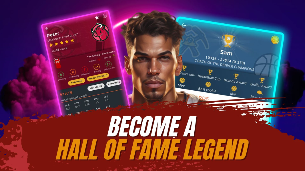 Basketball Career 25 - Gameplay image of android game