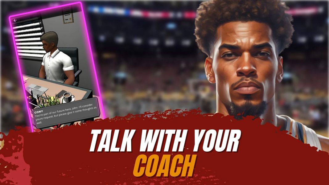 Basketball Career 25 - Gameplay image of android game