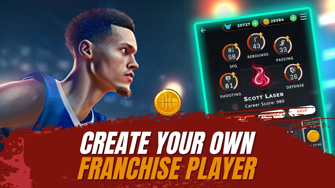 Astonishing Basketball Manager - Image screenshot of android app