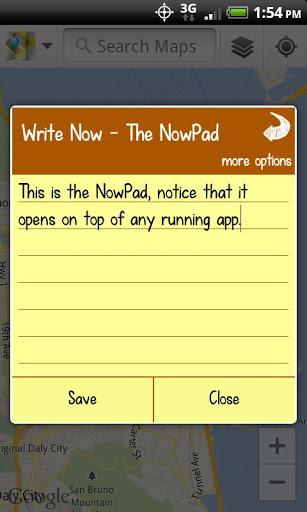 Write Now - Notepad - Image screenshot of android app