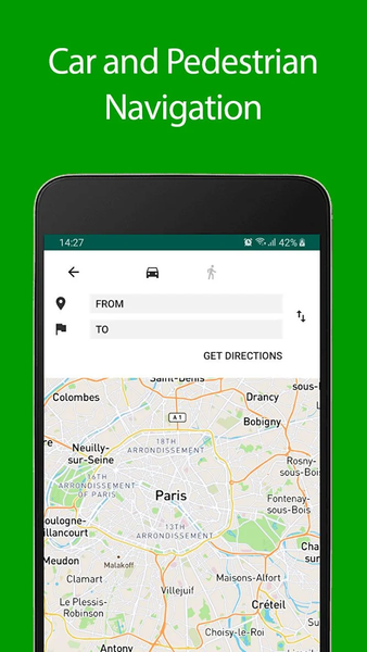 Paris Offline Map and Travel G - Image screenshot of android app