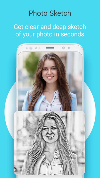 Photo Sketch Maker - عکس برنامه موبایلی اندروید