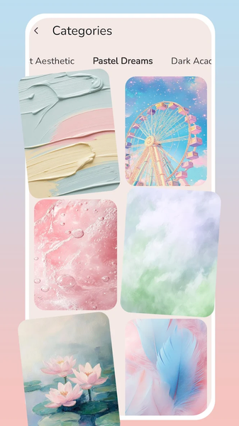 Aesthetic Pink Black Wallpaper - عکس برنامه موبایلی اندروید