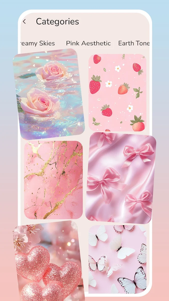 Aesthetic Pink Black Wallpaper - عکس برنامه موبایلی اندروید