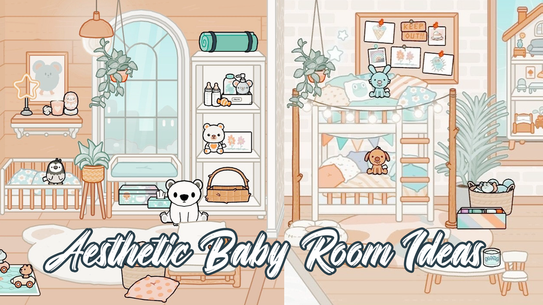 Aesthetic Baby Room Ideas Toca - عکس برنامه موبایلی اندروید