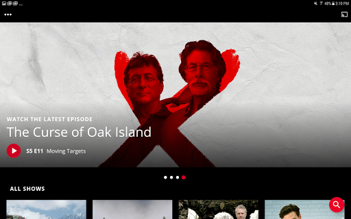 HISTORY: Shows & Documentaries - عکس برنامه موبایلی اندروید