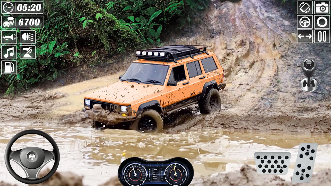 Offroad Jeep Simulator Game - عکس بازی موبایلی اندروید