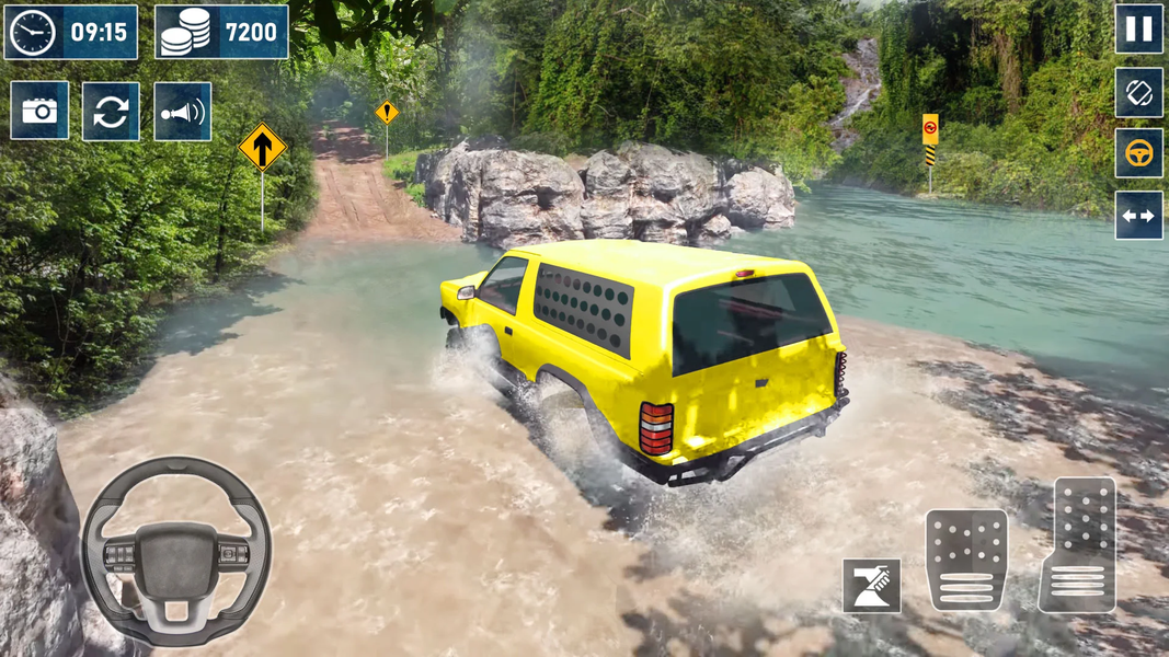 ۴x۴ Offroad Jeep Games - عکس بازی موبایلی اندروید