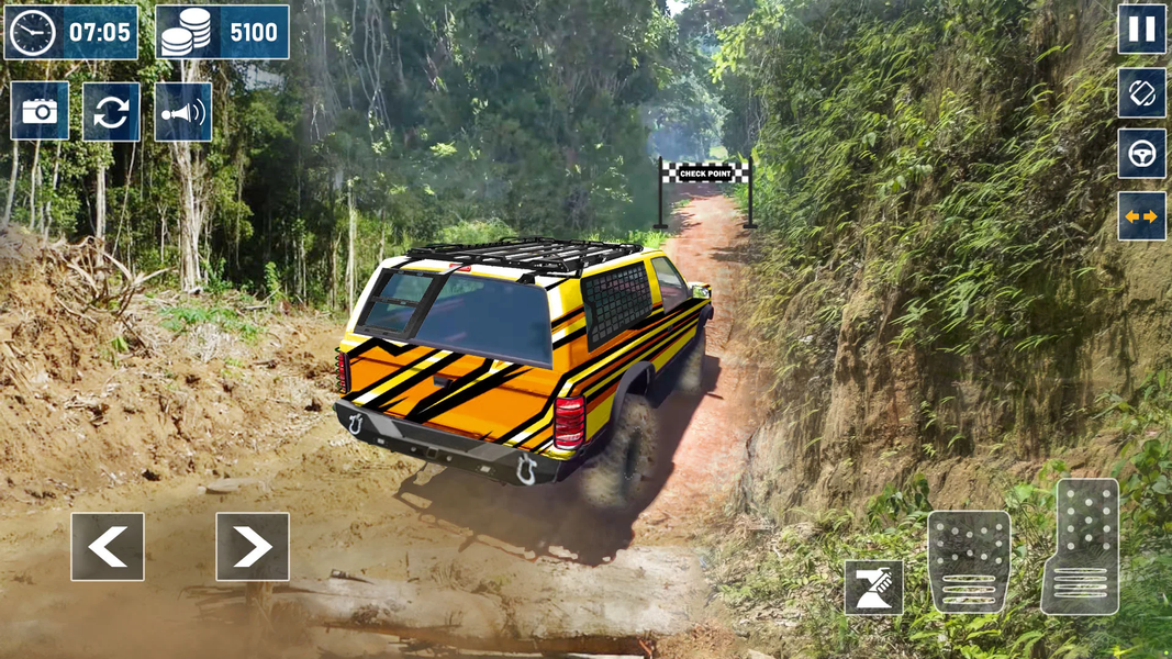 ۴x۴ Offroad Jeep Games - عکس بازی موبایلی اندروید