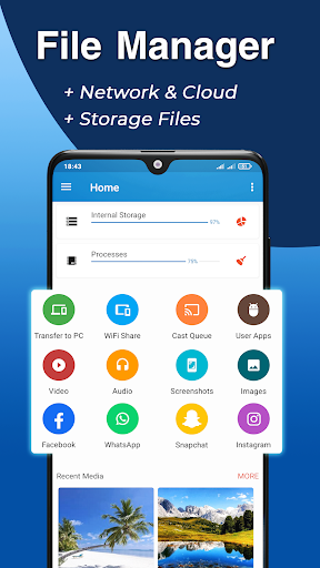 File Explorer & File Manager - عکس برنامه موبایلی اندروید