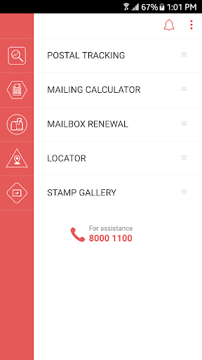 Bahrain Post Services - عکس برنامه موبایلی اندروید