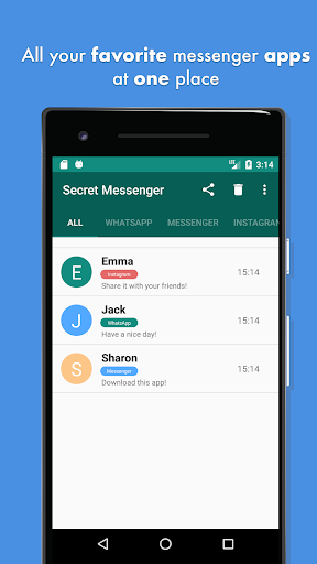 Secret Messenger - Image screenshot of android app