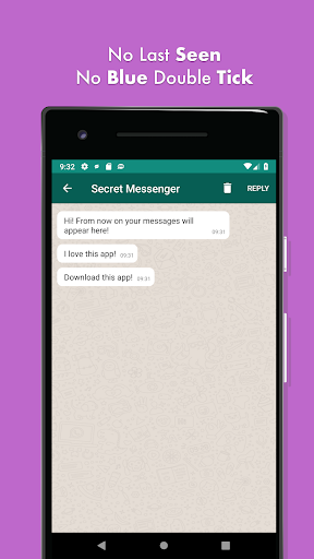 Secret Messenger - Image screenshot of android app