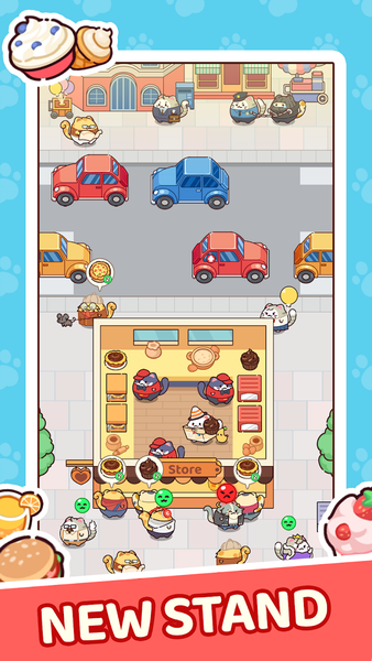 Cat Restaurant: Food Bar Story - Gameplay image of android game