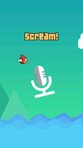 Scream Flappy - Voice Edition - عکس بازی موبایلی اندروید