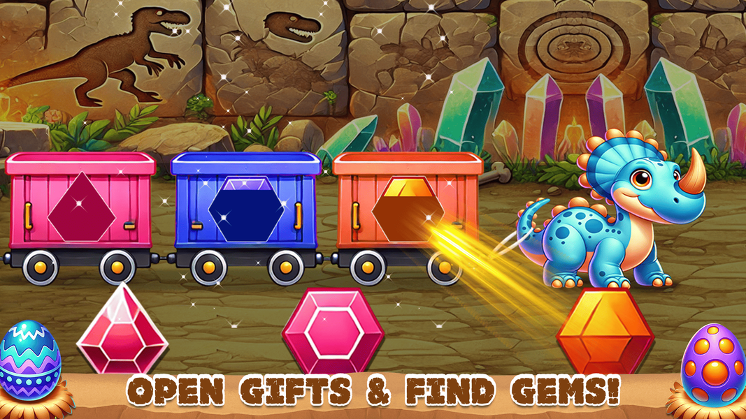 Dino World: Fun Dinosaur Game - عکس بازی موبایلی اندروید