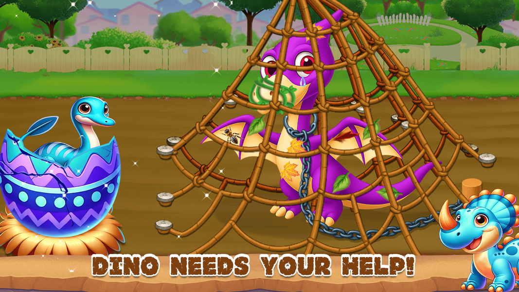 Dino World: Fun Dinosaur Game - عکس بازی موبایلی اندروید