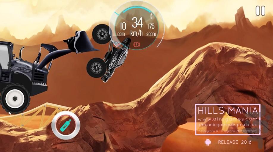 تپههای هیجانی - عکس بازی موبایلی اندروید