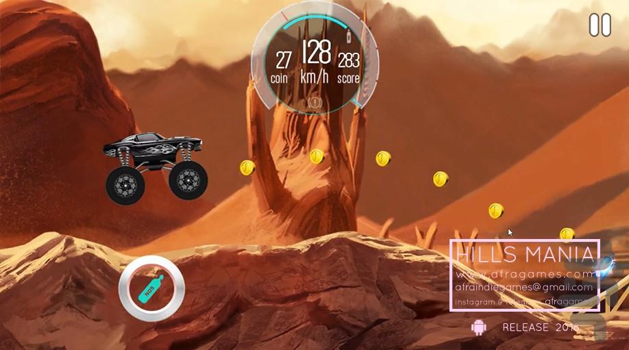 تپههای هیجانی - عکس بازی موبایلی اندروید