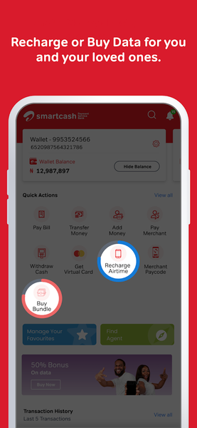 Smartcash PSB - Image screenshot of android app