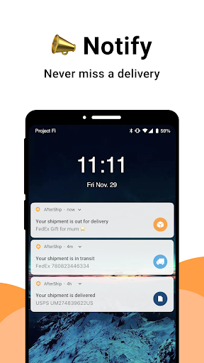 AfterShip Package Tracker - Tr - عکس برنامه موبایلی اندروید