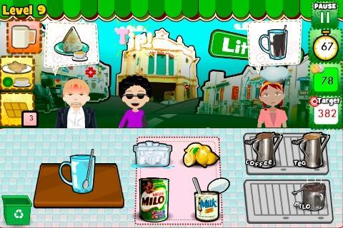 Kopi Tiam Mini - Cooking Asia! - Gameplay image of android game