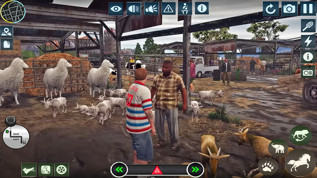 Animal truck game: Cargo Truck - Gameplay image of android game