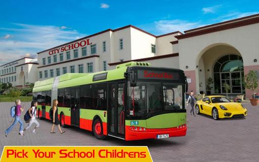 Modern School Bus Driving Game - Image screenshot of android app