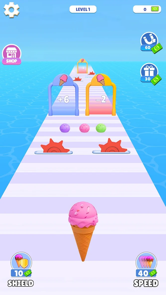 Stacky Ice Cream Runner - عکس بازی موبایلی اندروید