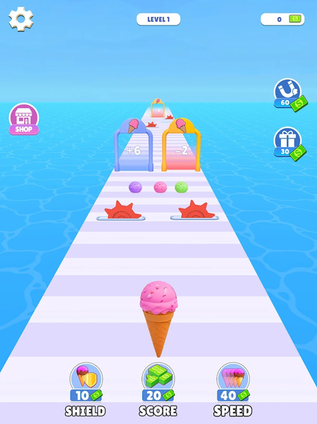 Stacky Ice Cream Runner - عکس بازی موبایلی اندروید