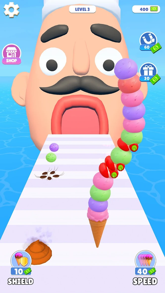 Stacky Ice Cream Runner - عکس بازی موبایلی اندروید