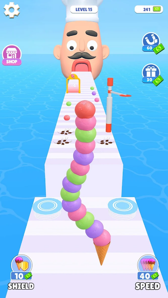 Stacky Ice Cream Runner - عکس بازی موبایلی اندروید